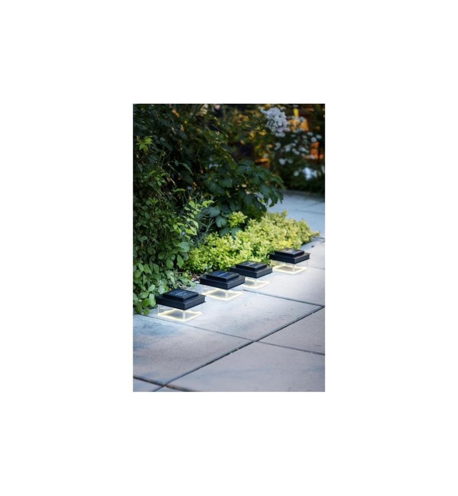 EGLO - Leuchten Gartenlicht Solarleuchte – Boden Schwarz