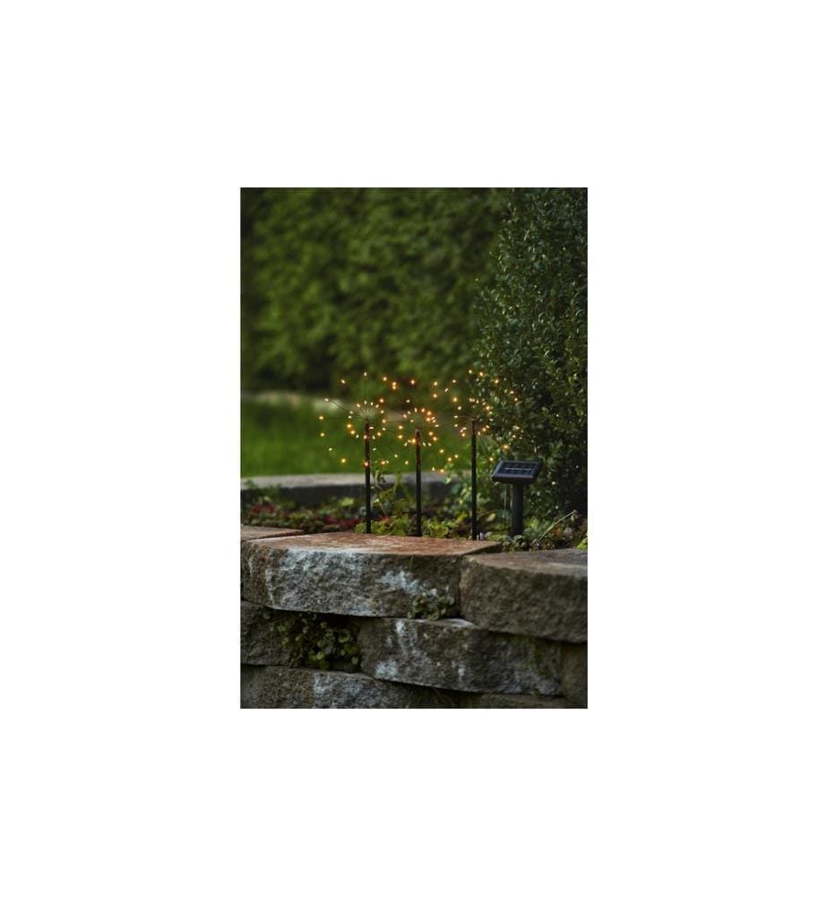 EGLO - Leuchten Gartenlicht 3er-Set Solarleuchten 40 cm