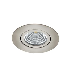 EGLO - Leuchten Spot encastré Saliceto 1 Ronde 1x 6 W 2700 K, Nickel mat