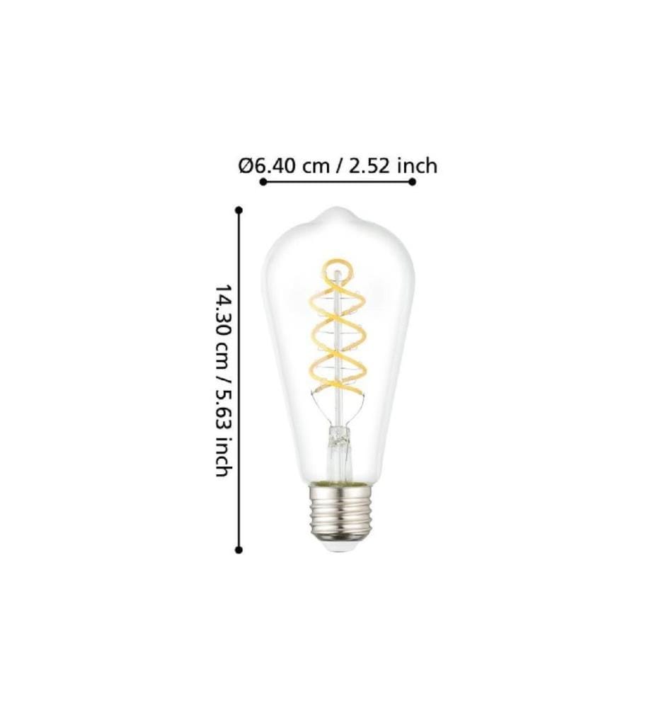 Lampe EGLO 7.3 W E27 Blanc chaud