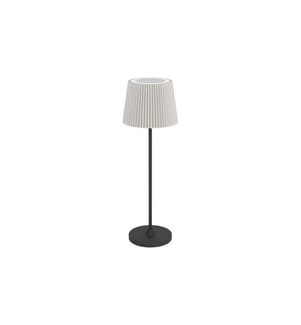 EGLO Leuchten Lampe de bureau Batterie Leonero H:370 Noir