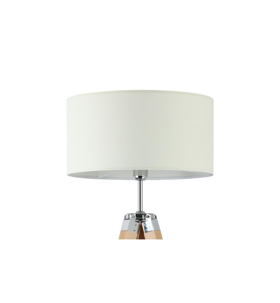 EGLO Luminaire Lampadaire LANTADA naturel sans ampoule E27 1x60W