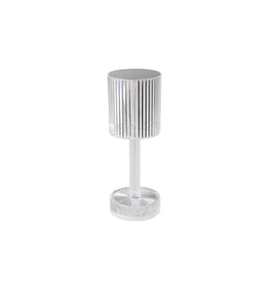 EGLO Leuchten Lampe de bureau Batterie LUCIGNANO LED-RGB Touch Transparent