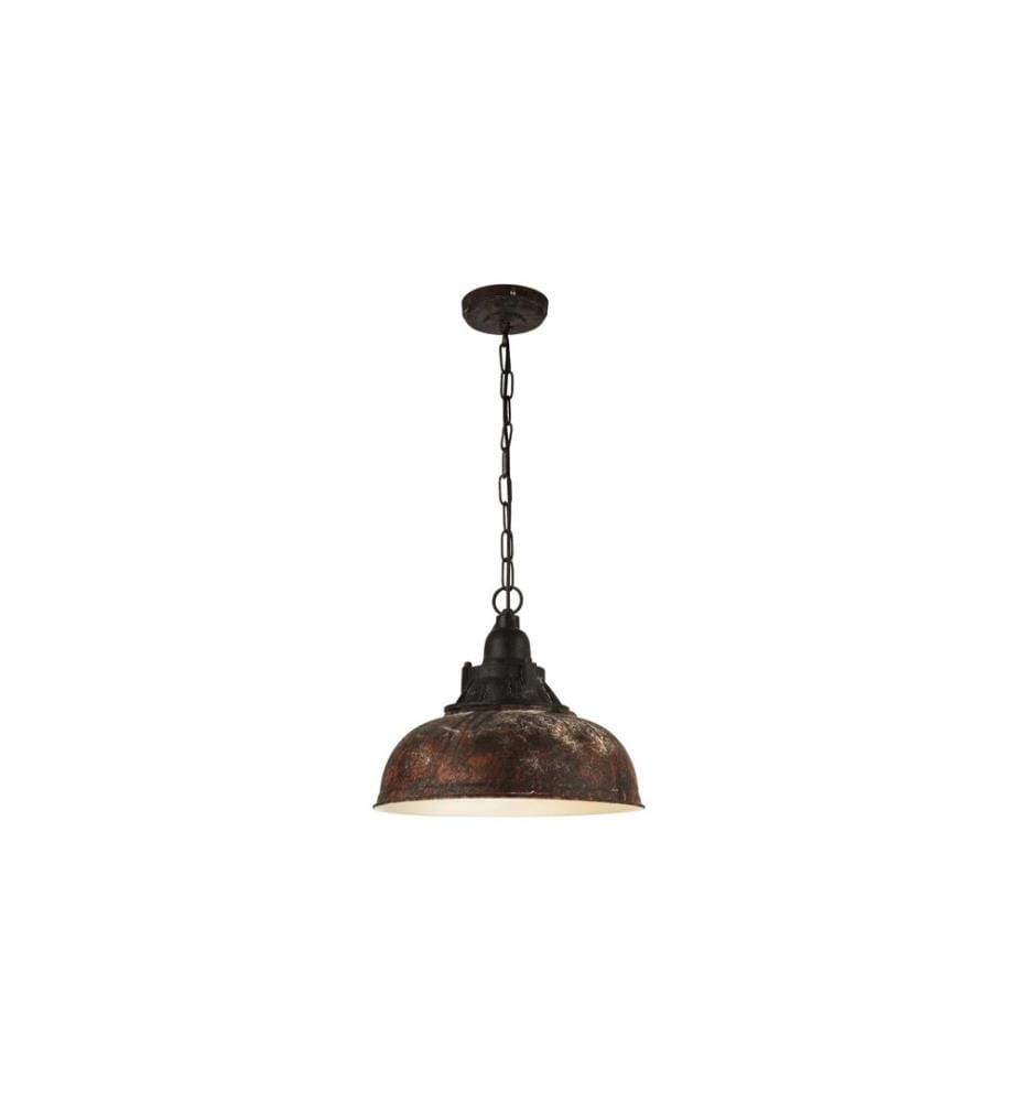 EGLO Luminaire Suspension GRANTHAM 1 1x E27 Marron