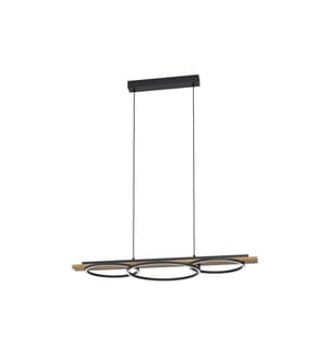 EGLO Luminaire Suspension LED BOYAL LED 2 x 12.5W 3000K Marron