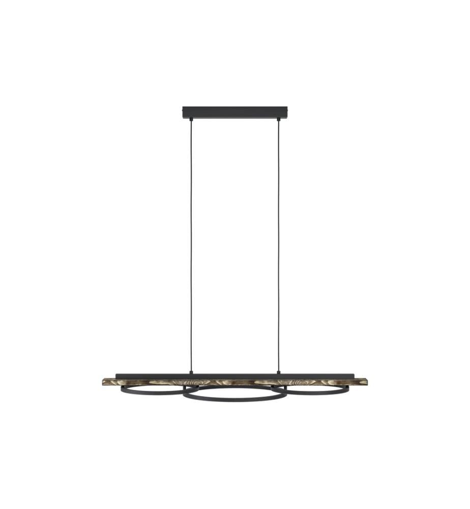 EGLO Luminaire Suspension LED BOYAL LED 2 x 12.5W 3000K Marron