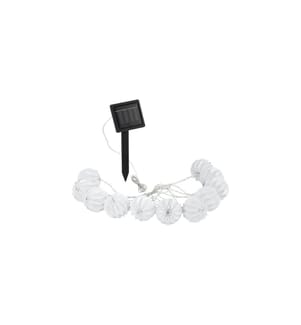 EGLO guirlande lumineuse solaire RGB 200 cm, blanc