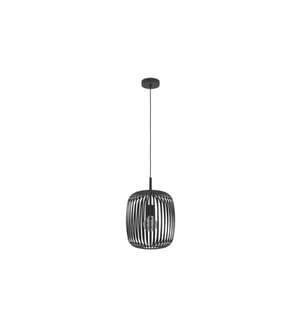 EGLO Luminaire suspension Zigbee ROMAZZINA noir E27