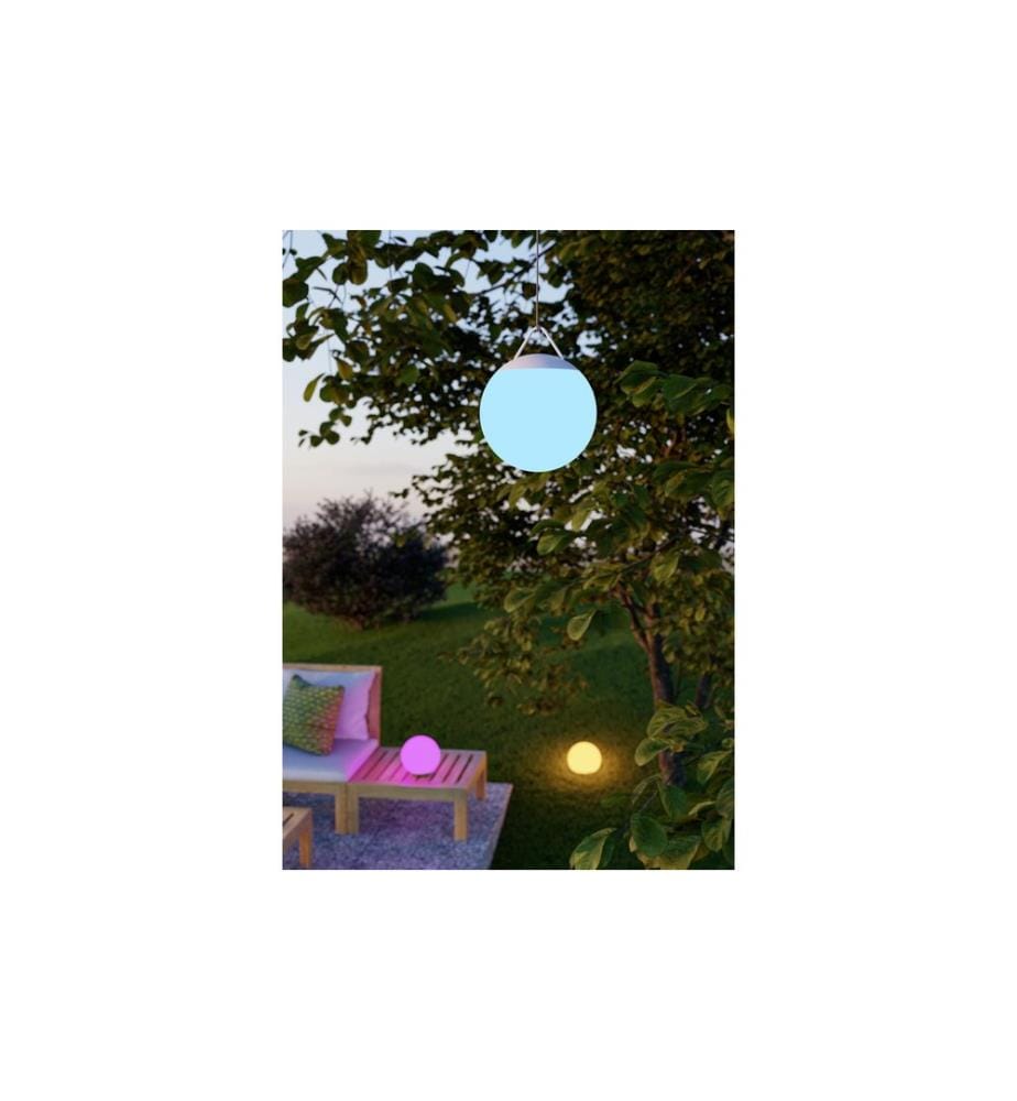 EGLO Leuchten Éclairage de jardin Batterie POGGIOBELLO Piquet de terre LED