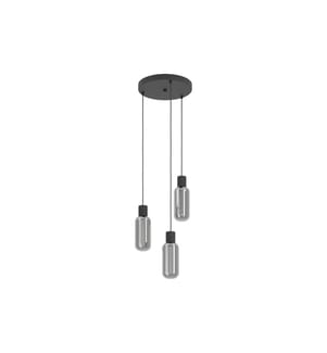EGLO luminaires suspension MAIONE noir E27