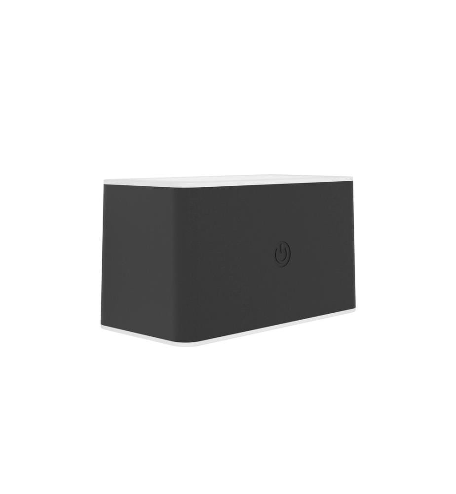 EGLO Leuchten VALGIANO Applique murale d'extérieur à batterie carrée LED Touch Noir
