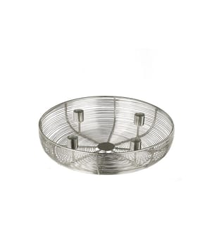 Centre de table de l'Avent EGLO Hagony 30.5 x 7 cm, argent