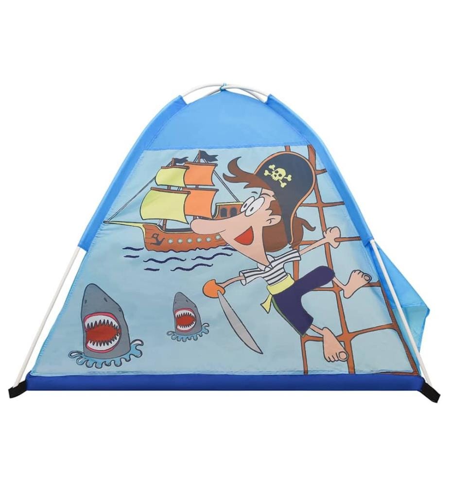 Spielzelt mit 250 Bällen Blau 120x120x90 cm