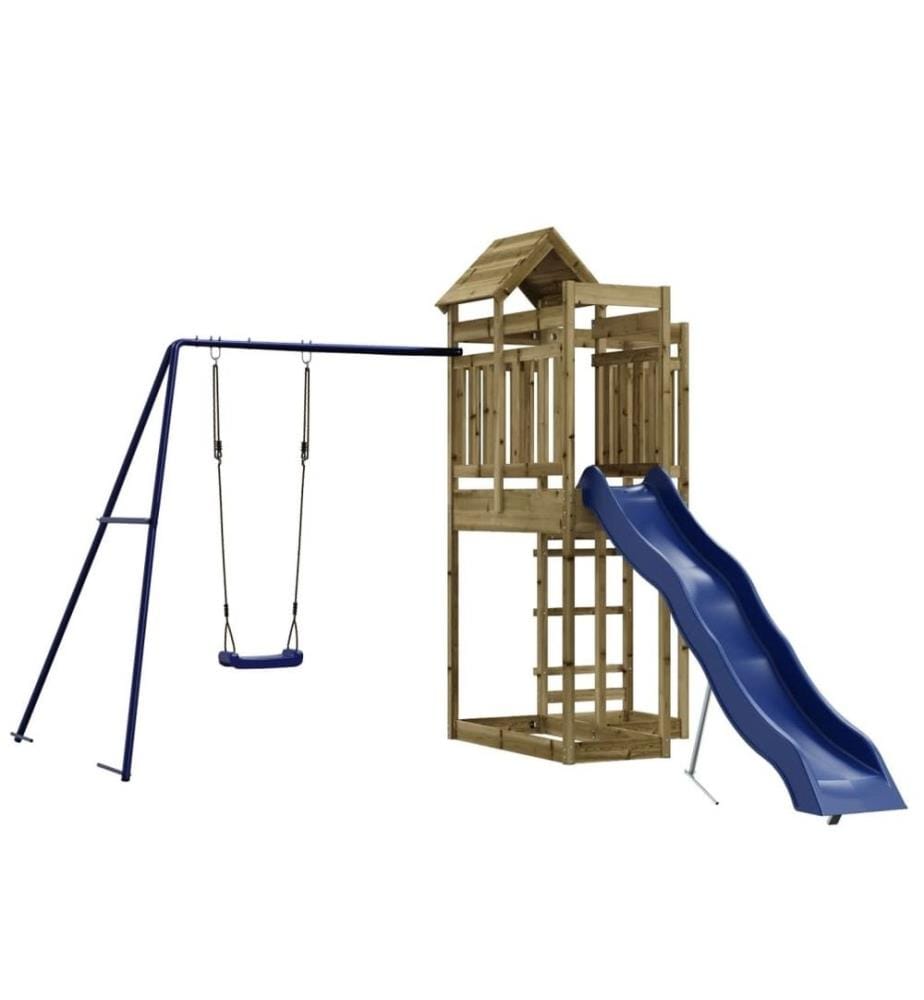 Spielturm Imprägniertes Kiefernholz