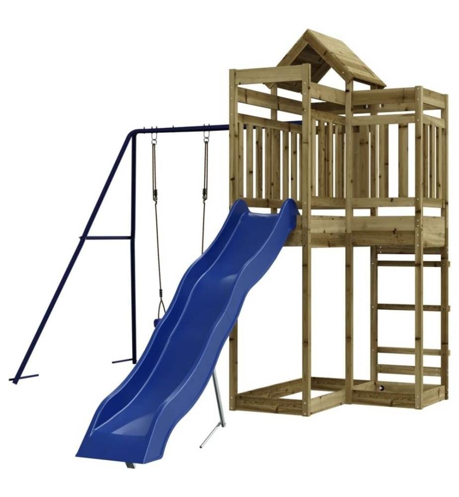 Spielturm Imprägniertes Kiefernholz