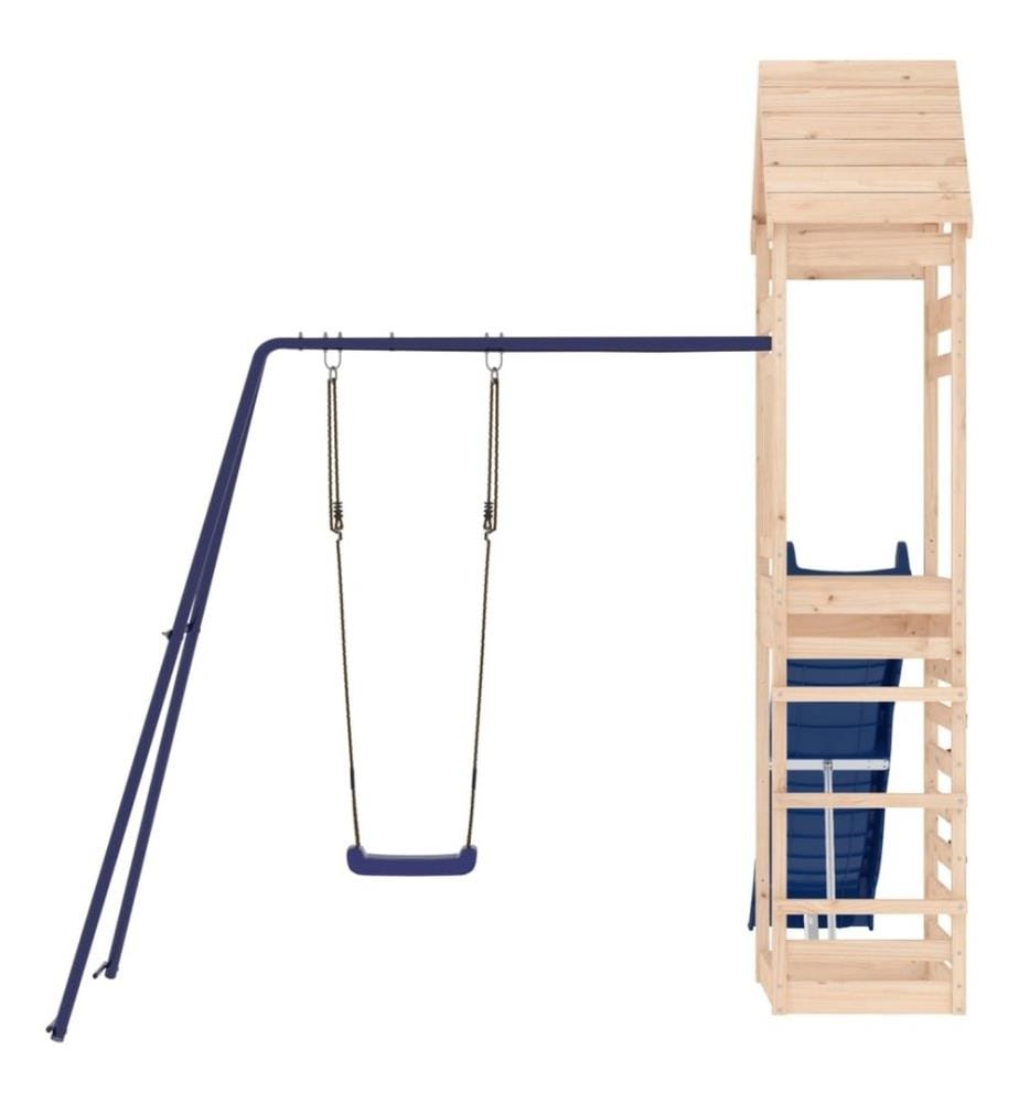 Aire de jeux d'extérieur bois de pin massif