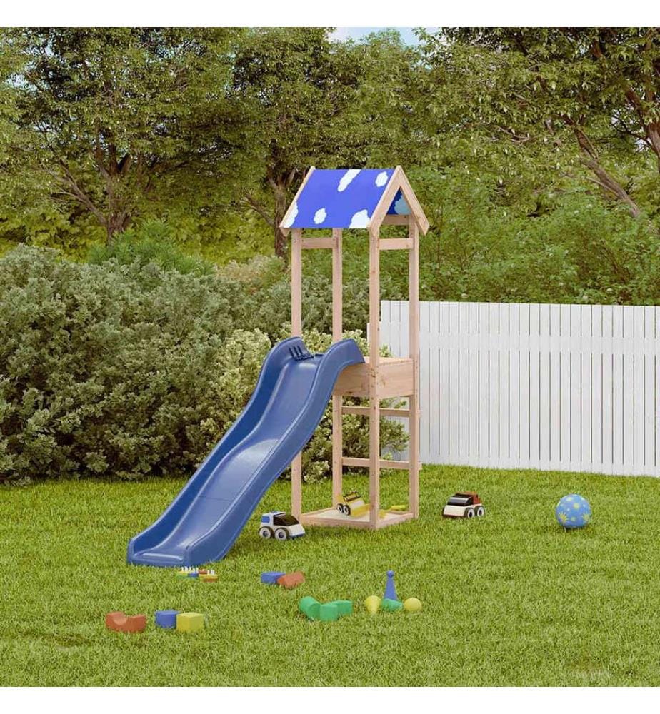 Aire de jeux d'extérieur bois de pin massif