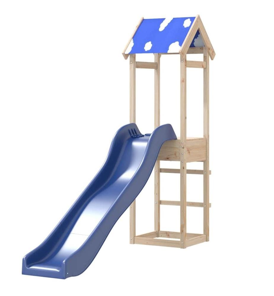 Aire de jeux d'extérieur bois de pin massif