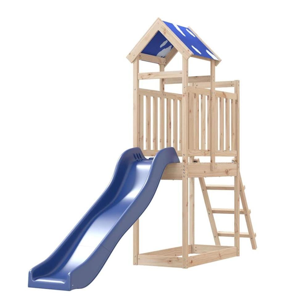 Spielturm Massivholz Kiefer