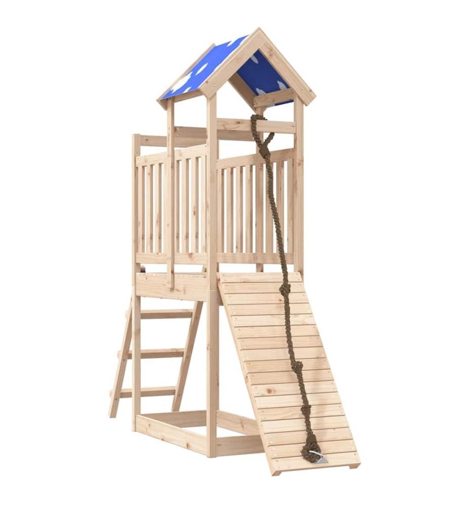 Spielturm Massivholz Kiefer