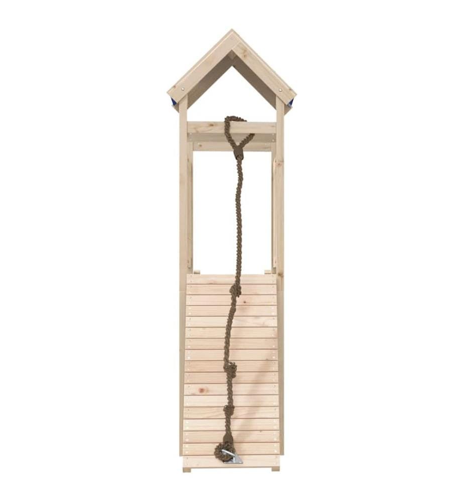 Spielturm Massivholz Kiefer