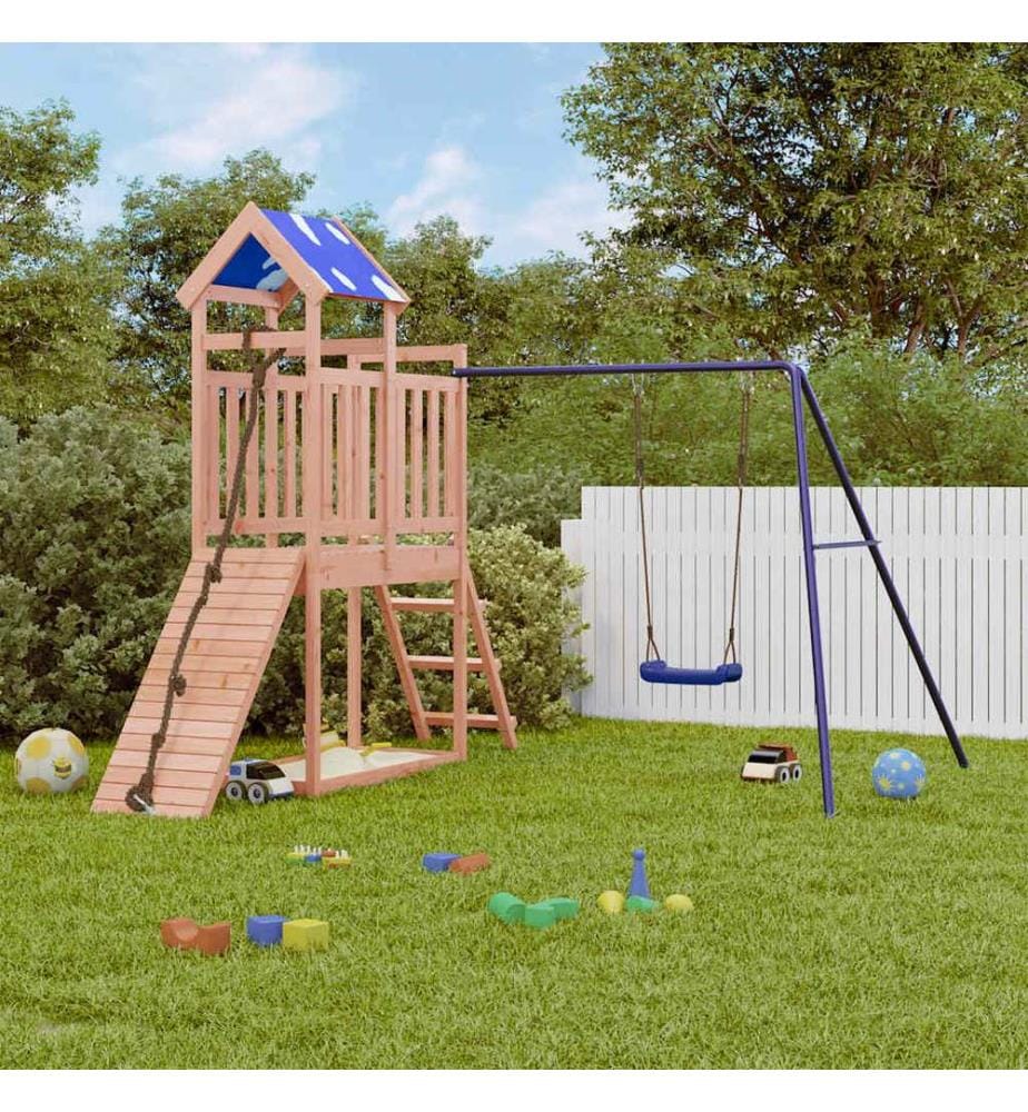 Spielturm Massivholz Douglasie