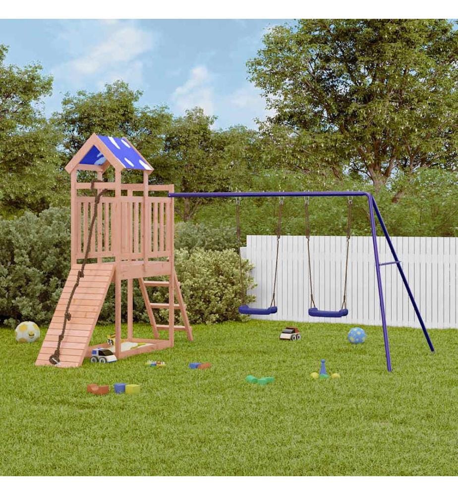 Aire de jeux d'extérieur bois massif de douglas