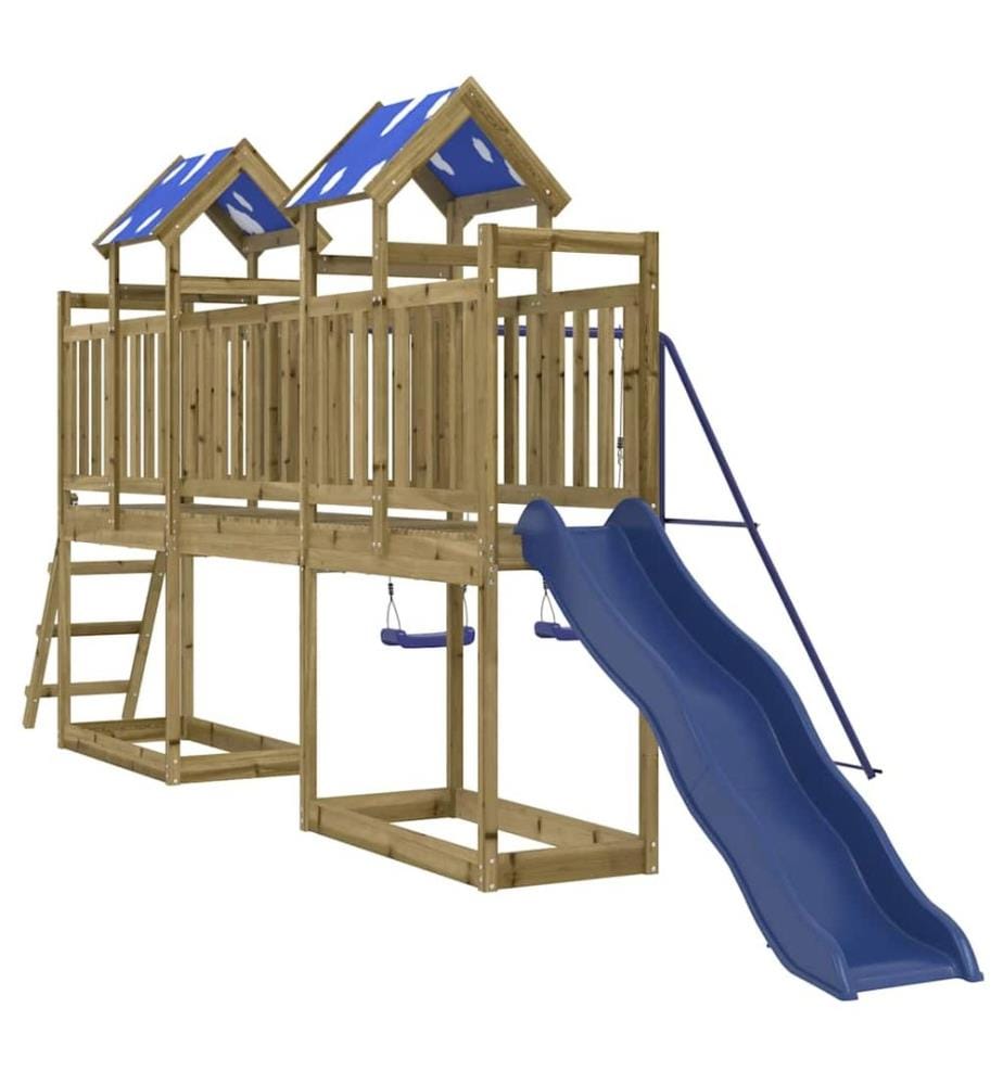 Spielturm Imprägniertes Kiefernholz