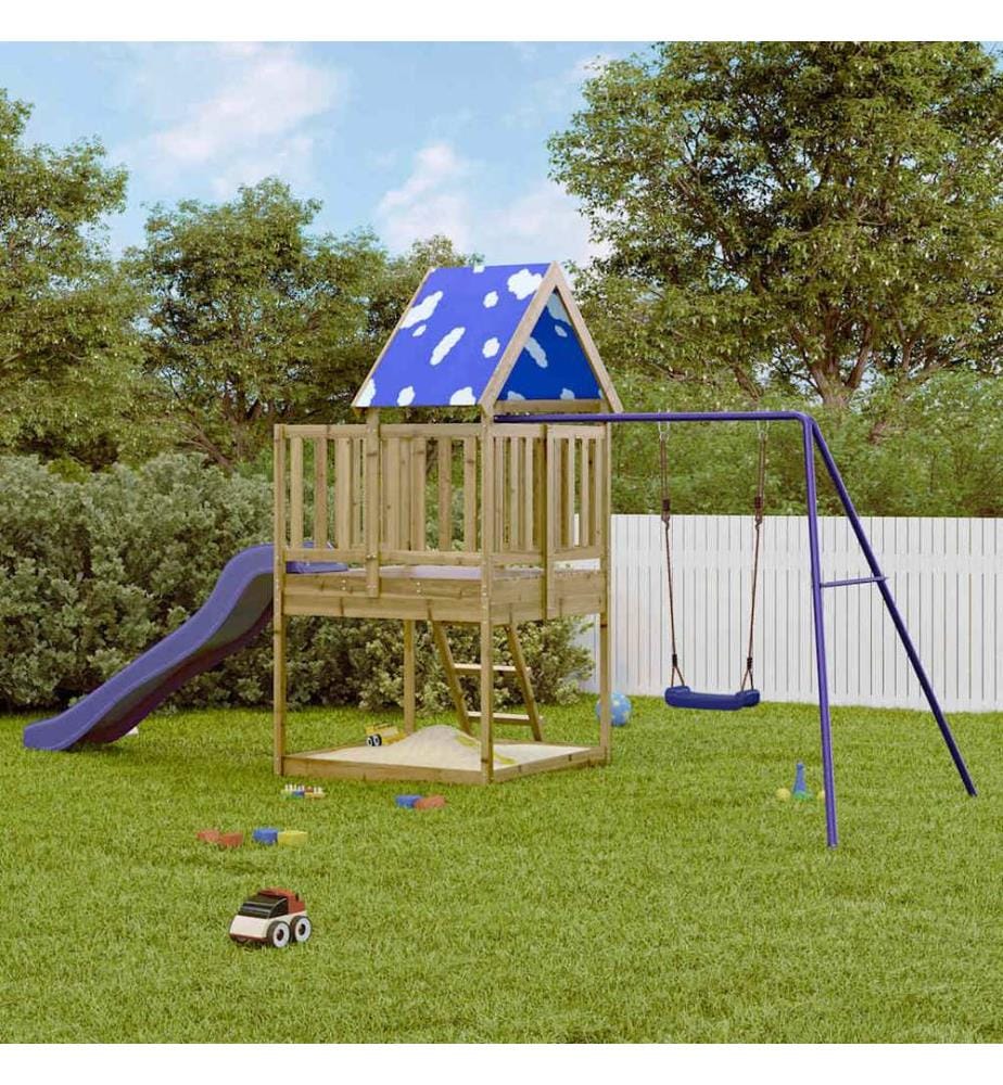 Spielturm Imprägniertes Kiefernholz