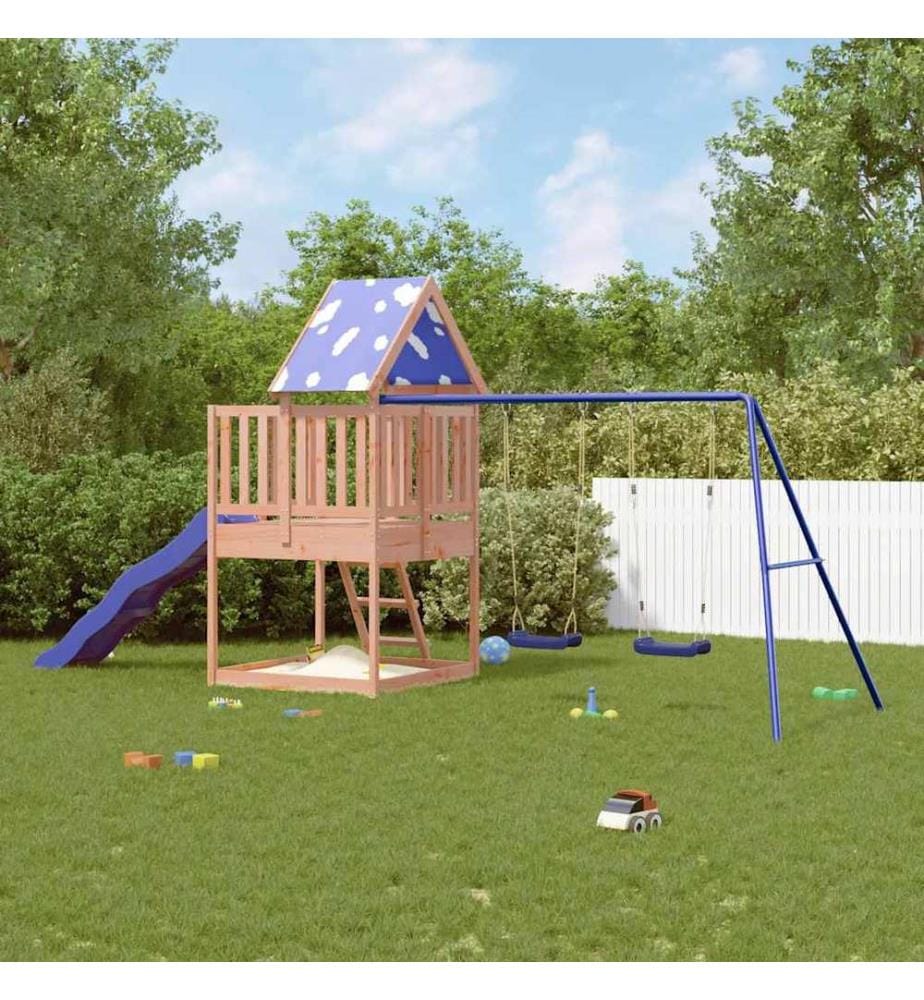 Spielturm Massivholz Douglasie