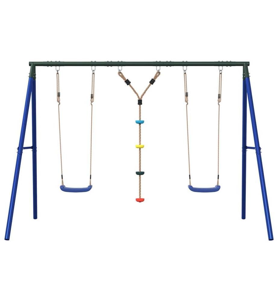 Schaukel-Set mit Schaukelsitzen und Kletterschaukel