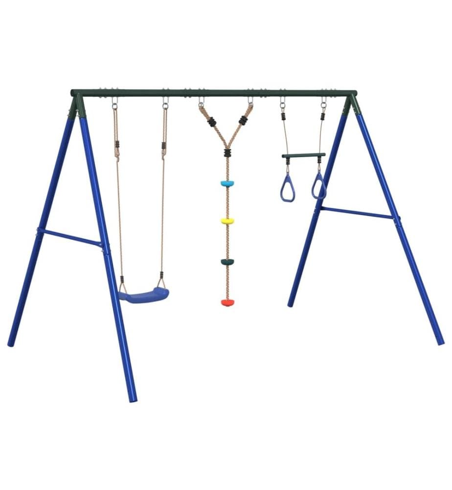 Schaukel-Set mit Schaukelsitz Trapez und Strickleiter