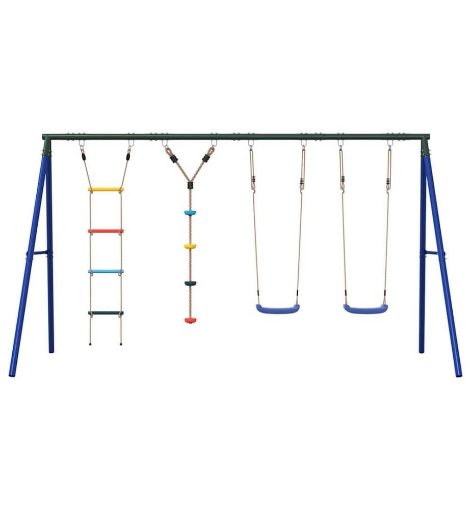 Schaukel-Set mit Schaukelsitzen Strickleiter Kletterschaukel
