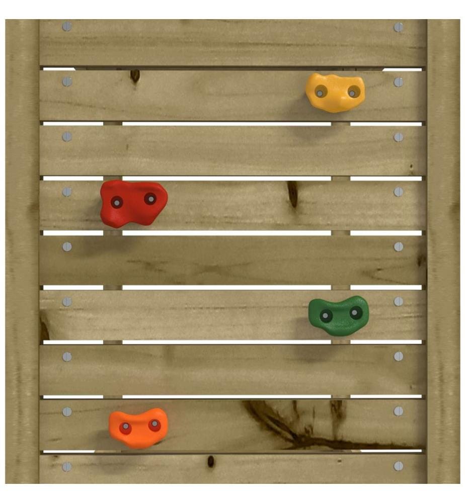 Tour de jeu Marron 53 x 110,5 x 214 cm Bois solide imprégné
