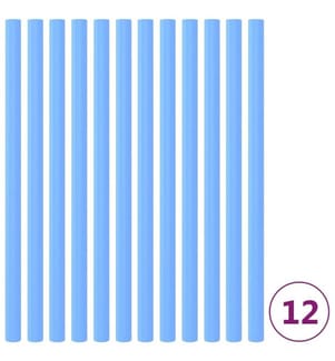 Schaumstoffhüllen für Trampolinstangen 12 Stk. 92,5 cm Blau