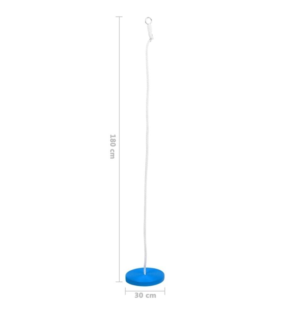 Tellerschaukel 180 cm Blau