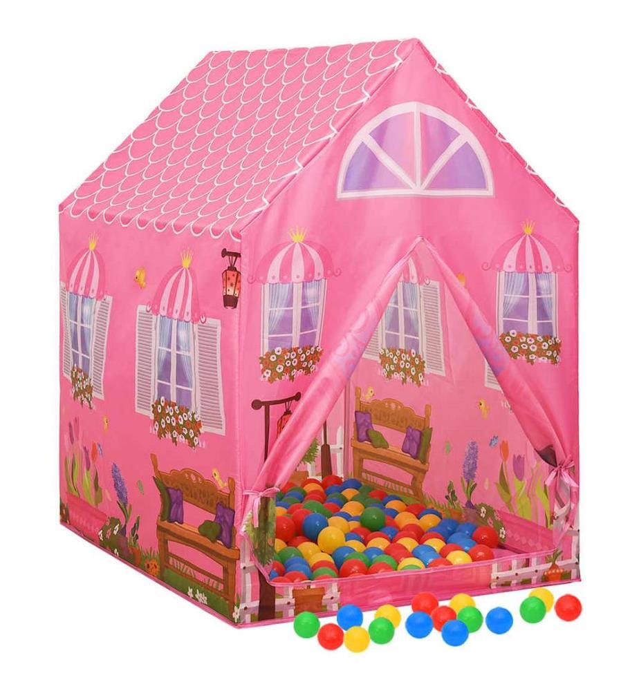 Spielzelt für Kinder Rosa 69x94x104 cm