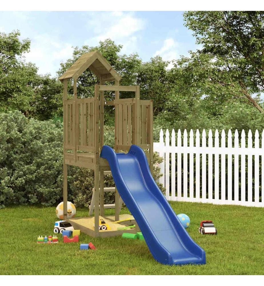 Area giochi all'aperto legno di pino impregnato