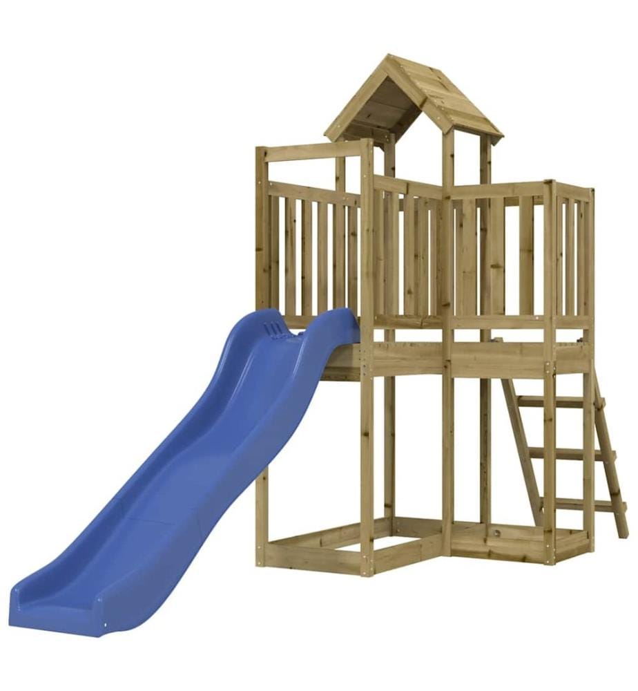 Area giochi all'aperto legno di pino impregnato