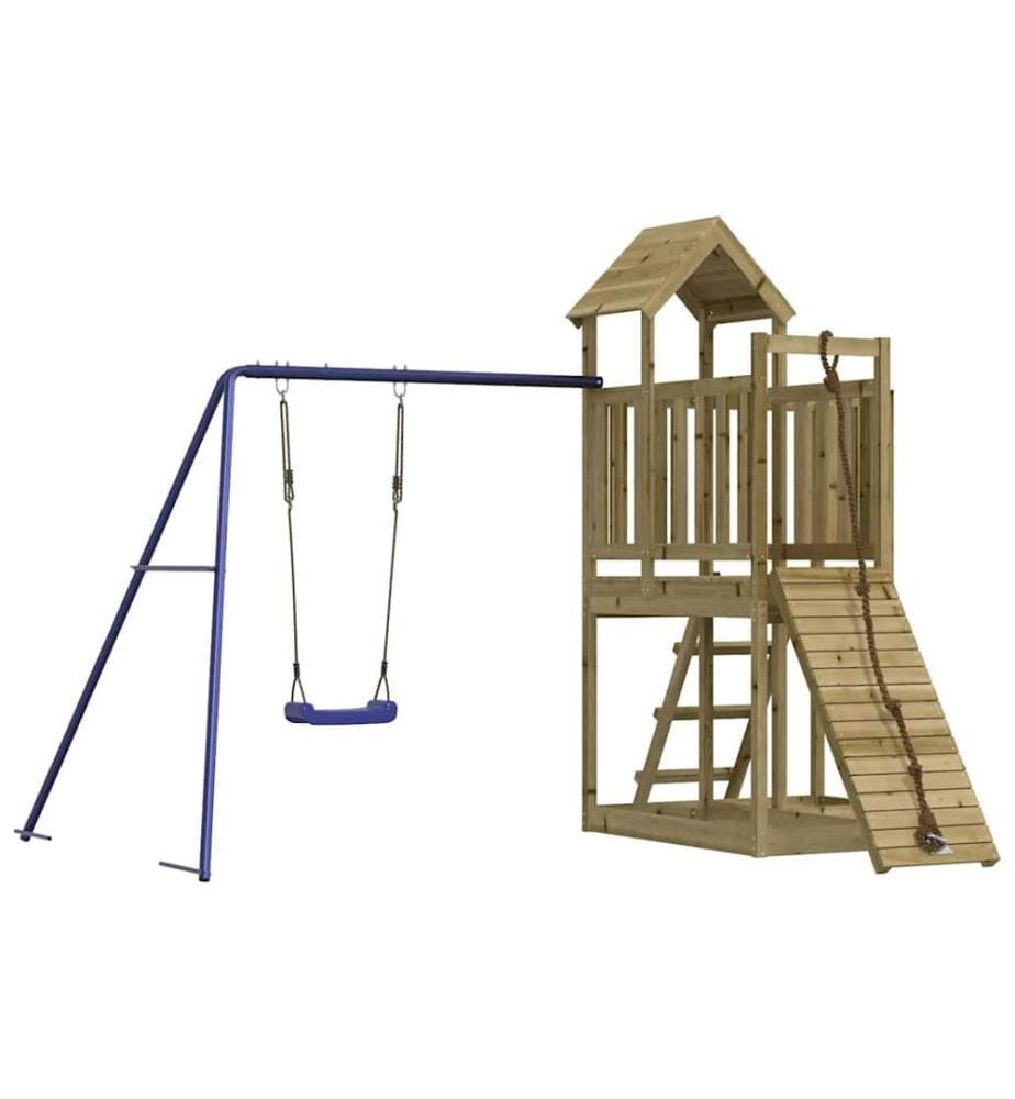 Area giochi all'aperto legno di pino impregnato