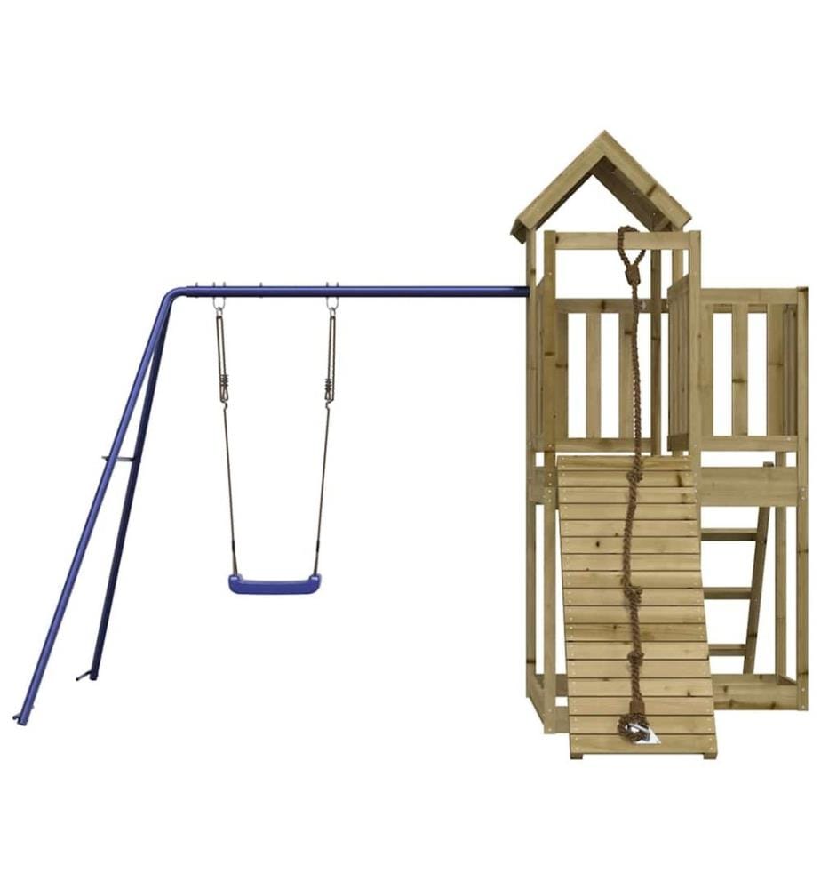 Area giochi all'aperto legno di pino impregnato