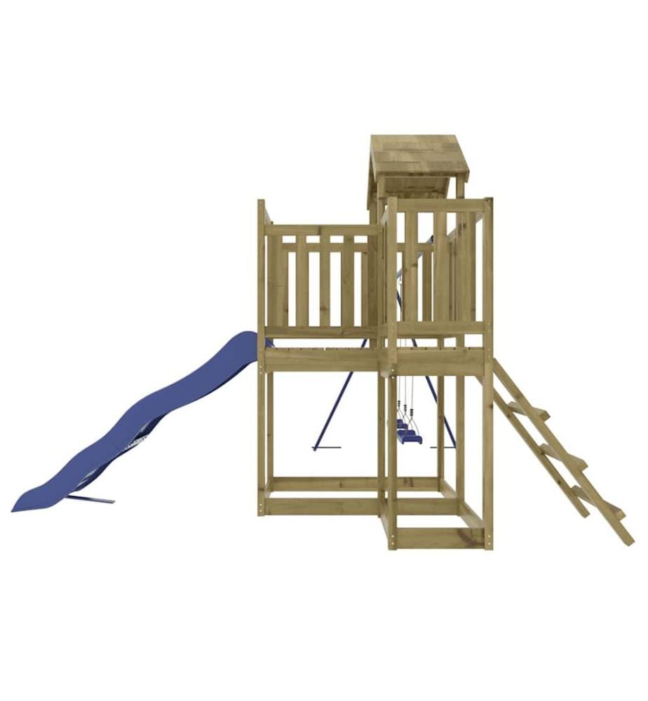 Area giochi all'aperto legno di pino impregnato