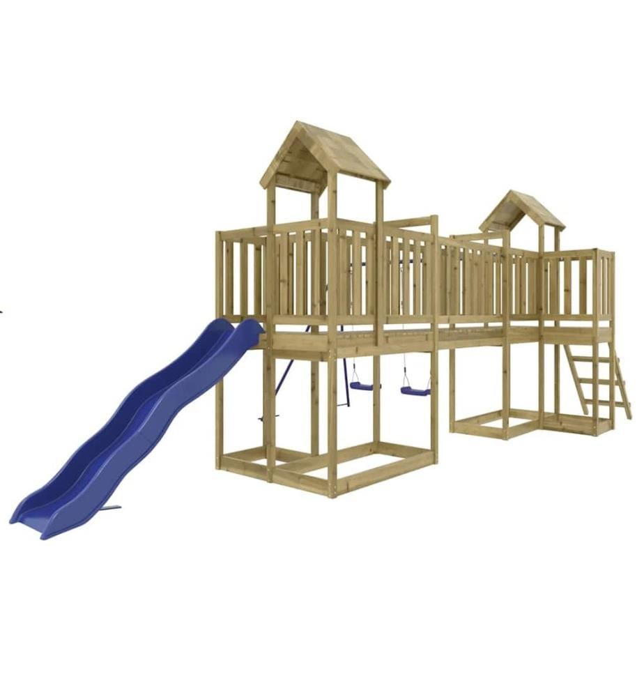 Area giochi all'aperto legno di pino impregnato