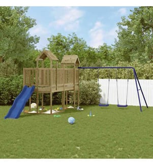 Area giochi all'aperto legno di pino impregnato