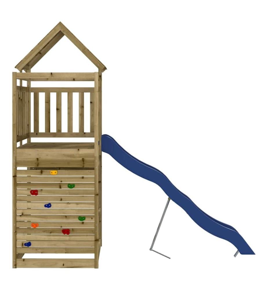Area giochi all'aperto legno di pino impregnato