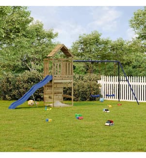 Area giochi all'aperto legno di pino impregnato