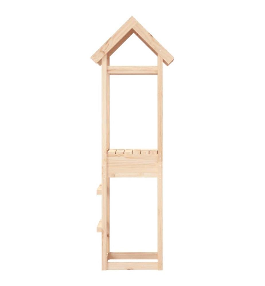 Torre gioco 53x46,5x194 cm pino massiccio