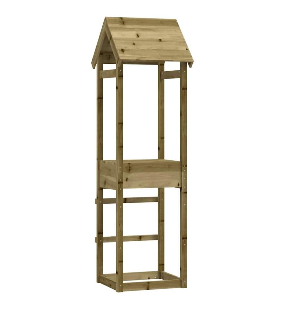 Torre gioco 53x46,5x194 cm pino impregnato
