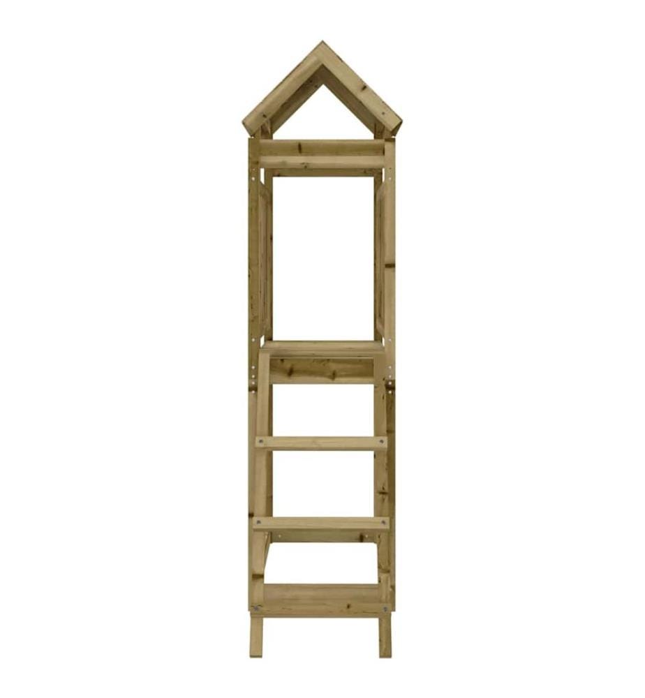 Area giochi da esterno 53x110x214 cm pino impregnato