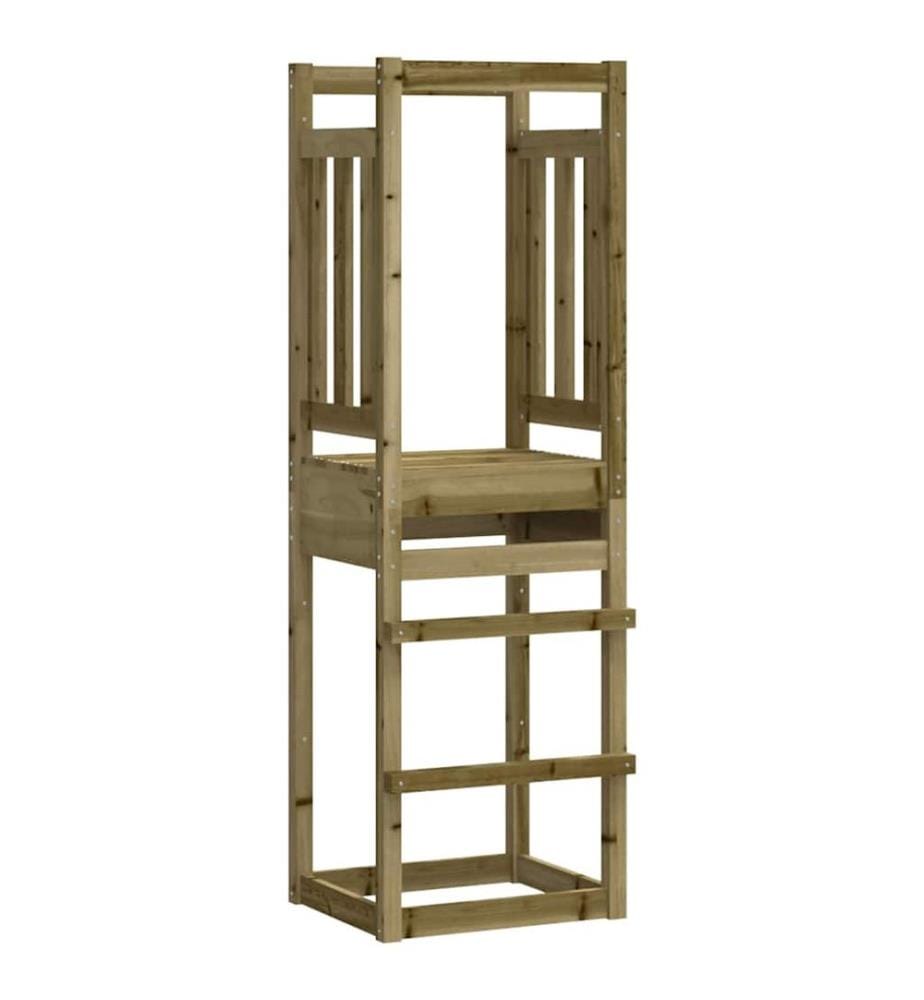 Torre gioco 53x46,5x169 cm pino impregnato